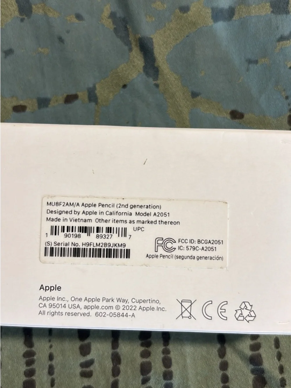 Apple Pencil (2nd Generation) White - Apple